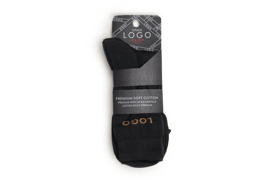 COMBED MENS SOCKS (PACK OF 3)_Accessories